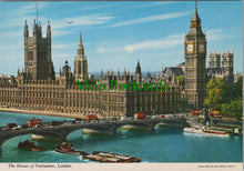 Load image into Gallery viewer, London Postcard - The Houses of Parliament   SW12285
