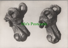 Load image into Gallery viewer, Luton Museum Postcard - Iron Age Ram&#39;s-Head Bucket Mounts SW12286
