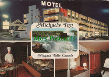 Load image into Gallery viewer, Canada Postcard - Michaels Inn, 5599 River Road, Niagara Falls SW12096
