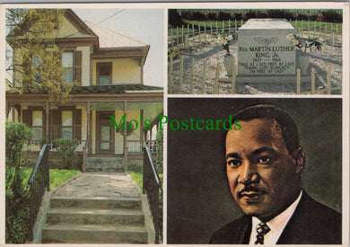 America Postcard - Martin Luther King Home, Atlanta, Georgia  SW12111