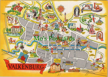 Load image into Gallery viewer, Map Postcard - Map of Valkenburg, Netherlands   SW12151
