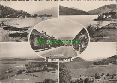 Scotland Postcard - Loch Lomond, Luss Village, Ben Lomond SW12154
