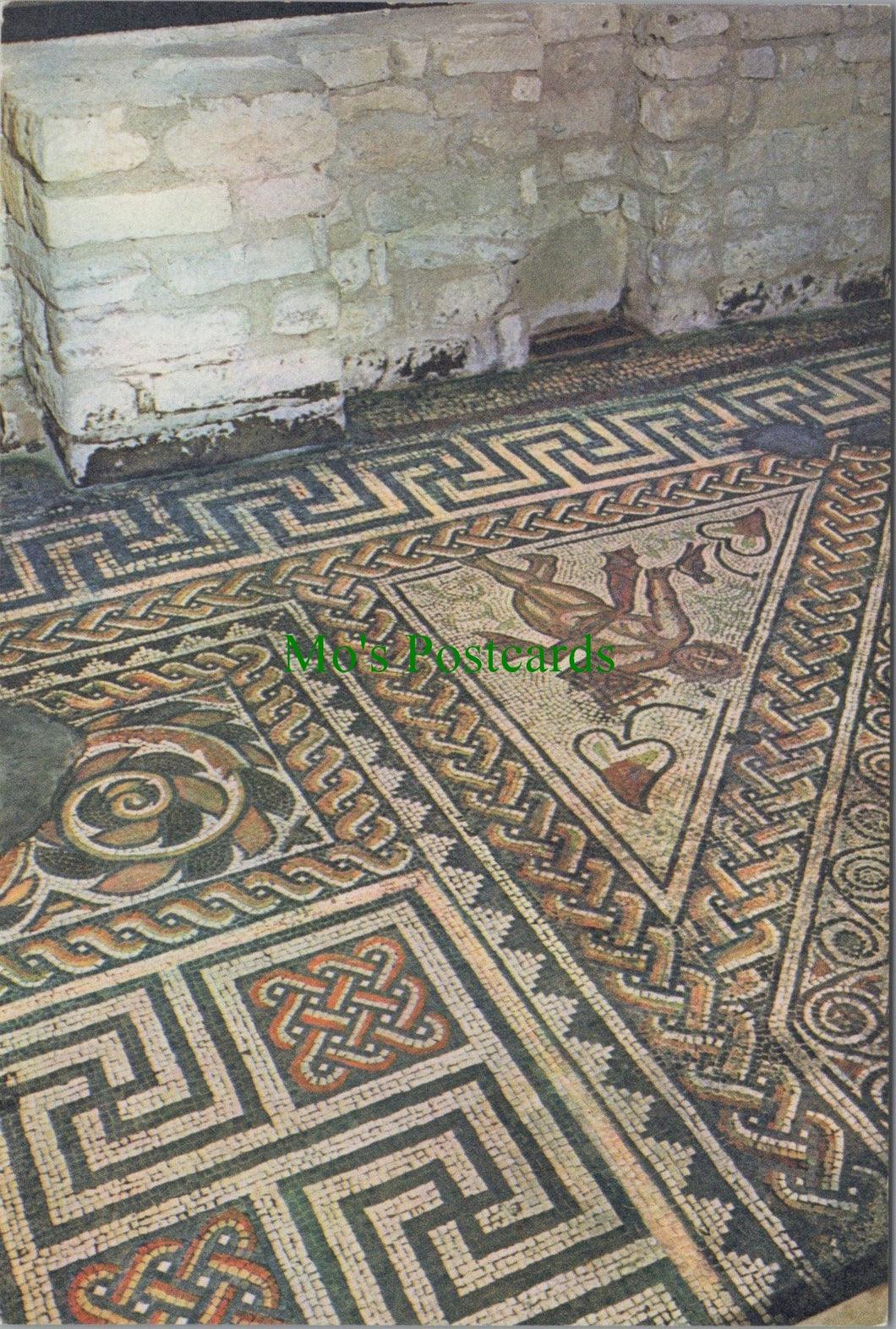 Gloucestershire Postcard - Chedworth Roman Villa  SW12187