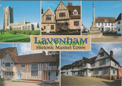 Suffolk Postcard - Lavenham, Historic Market Town  SW12214