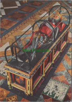 Gloucestershire Postcard - Gloucester Cathedral. Effigy of Robert of Normandy SW12219