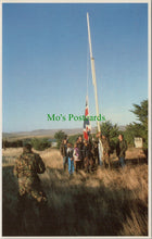 Load image into Gallery viewer, Military Postcard - Falklands War, Royal Marines at San Carlos  SW12755
