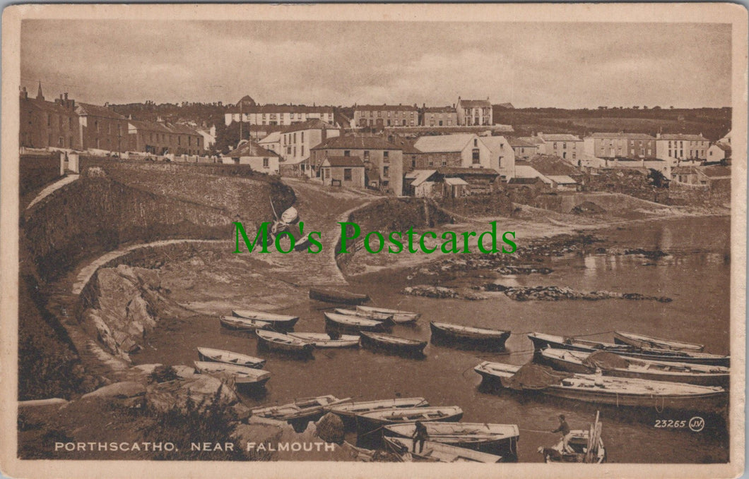 Cornwall Postcard - Porthscatho, Near Falmouth  SW12786