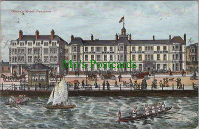 Cornwall Postcard - Penzance, Queen's Hotel   SW12914
