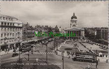 Load image into Gallery viewer, Nottinghamshire Postcard - Nottingham City Centre and Council House SW12934
