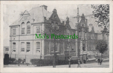 Wiltshire Postcard - Swindon Technical School    SW12935