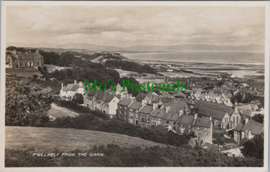 Wales Postcard - Pwllheli From The Garn  SW12949