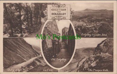 Wales Postcard - Greetings From Dolgelley SW12966