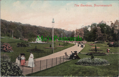 Dorset Postcard - Bournemouth, The Gardens   SW12967