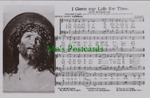 Load image into Gallery viewer, Music Postcard - Hymn, Frances Ridley Havergal. I Gave My Life For Thee  SW12970
