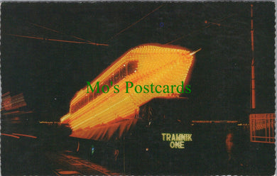 Lancashire Postcard - Blackpool Illuminations, The Rocket  SW12978