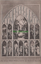 Load image into Gallery viewer, Oxfordshire Postcard - Oxford, New College Chapel Window  SW12980
