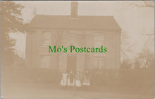 Load image into Gallery viewer, Suffolk Postcard? - Children Outside a Detached House. Possibly Eye Village SW12987
