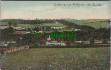 Sussex Postcard - Corkscrew and Withdeane, Near Brighton SW13040