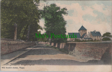 Lancashire Postcard - St Joseph's Wrightington  SW13020