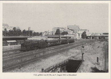 Germany Postcard - German Railway Transport, Locomotive History  SW16883