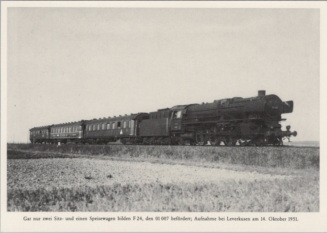 Germany Postcard - German Railway Transport, Locomotive History  SW16886