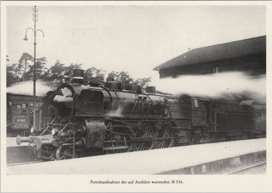 Germany Postcard - German Railway Transport, Locomotive History  SW16887