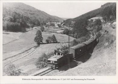 Germany Postcard - German Railway Transport, Locomotive History  SW16892
