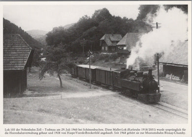 Germany Postcard - German Railway Transport, Locomotive History  SW16898