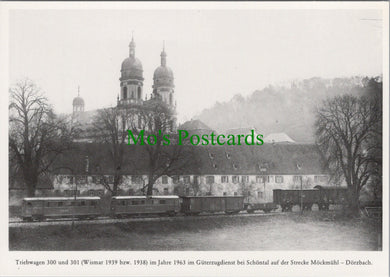 Germany Postcard - German Railway Transport, Locomotive History  SW17075