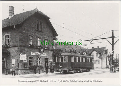 Germany Postcard - German Railway Transport, Locomotive History  SW17077