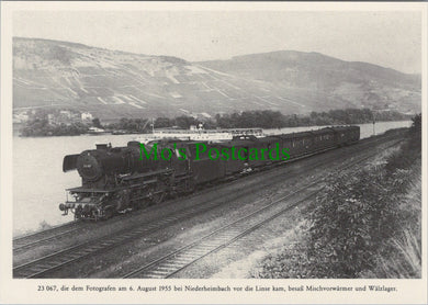 Germany Postcard - German Railway Transport, Locomotive History  SW17083