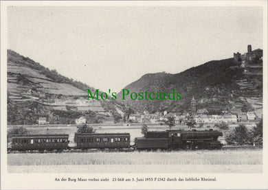 Germany Postcard - German Railway Transport, Locomotive History  SW17084