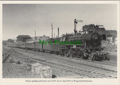 Germany Postcard - German Railway Transport, Locomotive History  SW17086