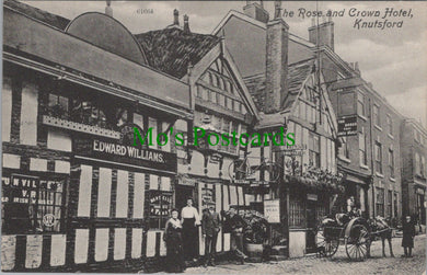 Cheshire Postcard - Knutsford, The Rose and Crown Hotel  SW13322