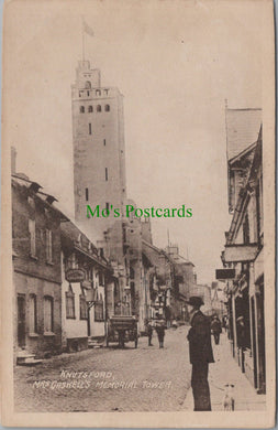 Cheshire Postcard - Knutsford, Mrs Gaskell's Memorial Tower  SW13323