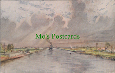 Lancashire Postcard - The Manchester Ship Canal  SW13328