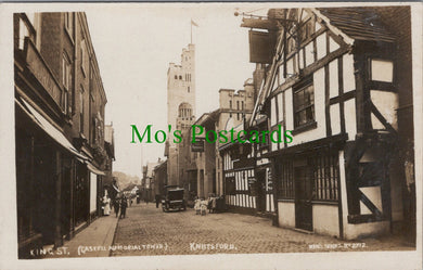 Cheshire Postcard - Knutsford, King Street  SW13331