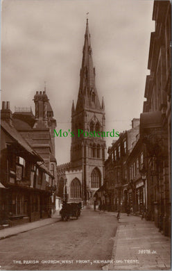 Nottinghamshire Postcard - Newark-On-Trent, The Parish Church  SW13341