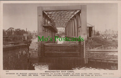Lancashire Postcard - Manchester Ship Canal, Barton Aqueduct  SW13343