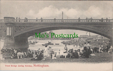 Nottinghamshire Postcard - Nottingham, Trent Bridge During Holiday SW13349
