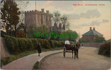 Nottinghamshire Postcard - The Hall, Gunthorpe  SW13359