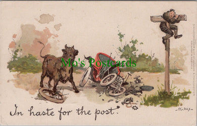 Comic Postcard - Vintage Motor Car Crash   SW13370