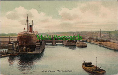 Lancashire Postcard - Manchester Ship Canal   SW13383