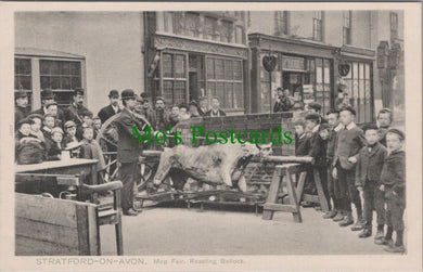Warwickshire Postcard - Stratford-On-Avon, Mop Fair  SW13391