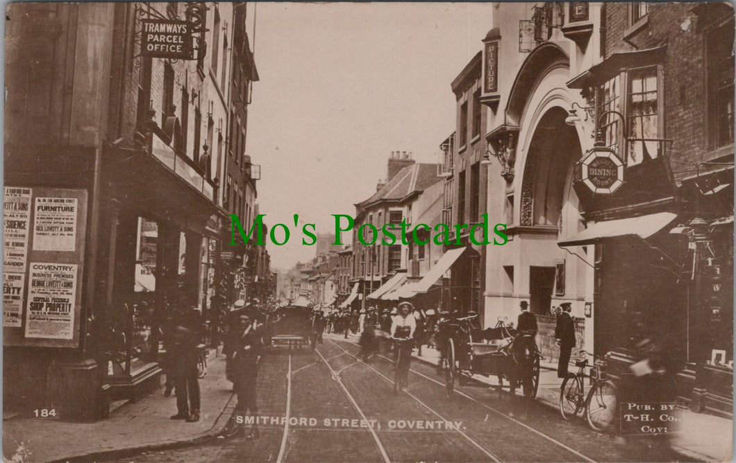 Warwickshire Postcard - Coventry, Smithford Street   SW13448