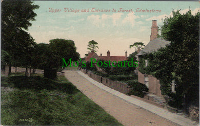 Nottinghamshire Postcard - Edwinstowe Upper Village  SW13459