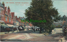 Load image into Gallery viewer, Warwickshire Postcard - Sutton Coldfield, The Parade   SW13467

