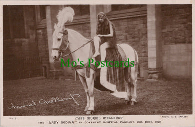 Warwickshire Postcard - Coventry Hospital Pageant, Lady Godiva SW13477