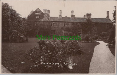 Derbyshire Postcard - Rowsley, Peacock Hotel   SW13481