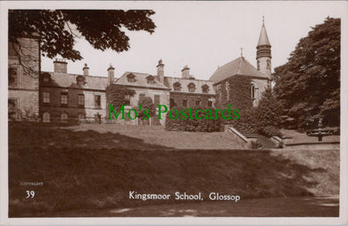 Derbyshire Postcard - Glossop, Kingsmoor School   SW13484